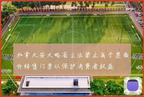 加拿大安大略省立法禁止高于票面价转售门票以保护消费者权益